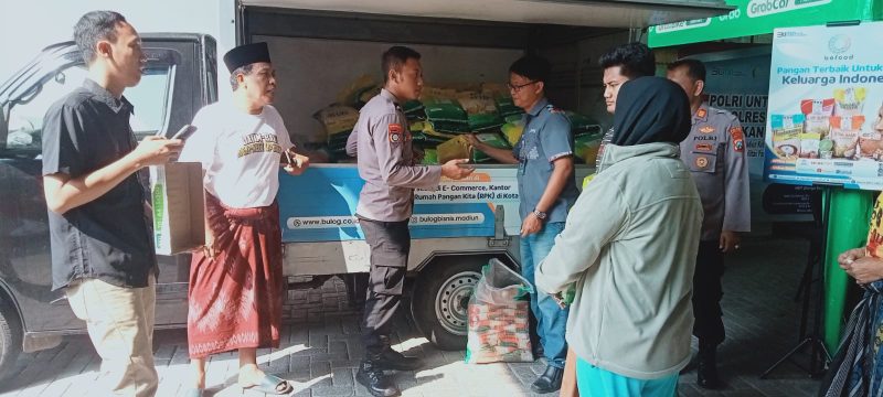 Pasar Murah Polres Madiun Kota.dok.istimewa