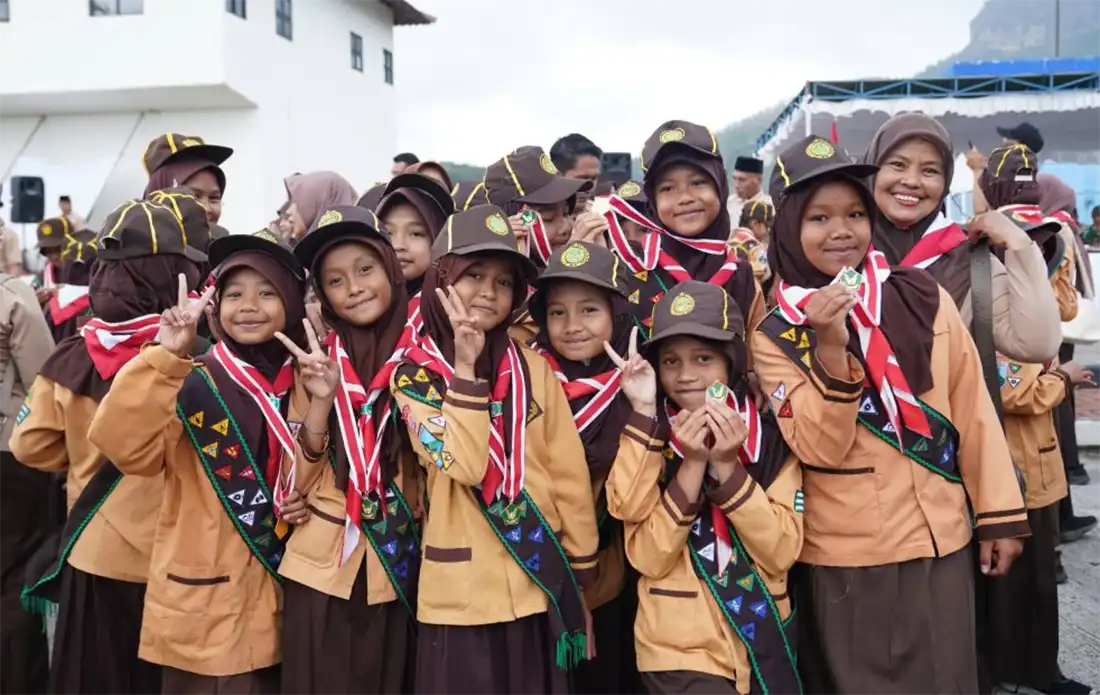 Anggota Pramuka Garuda