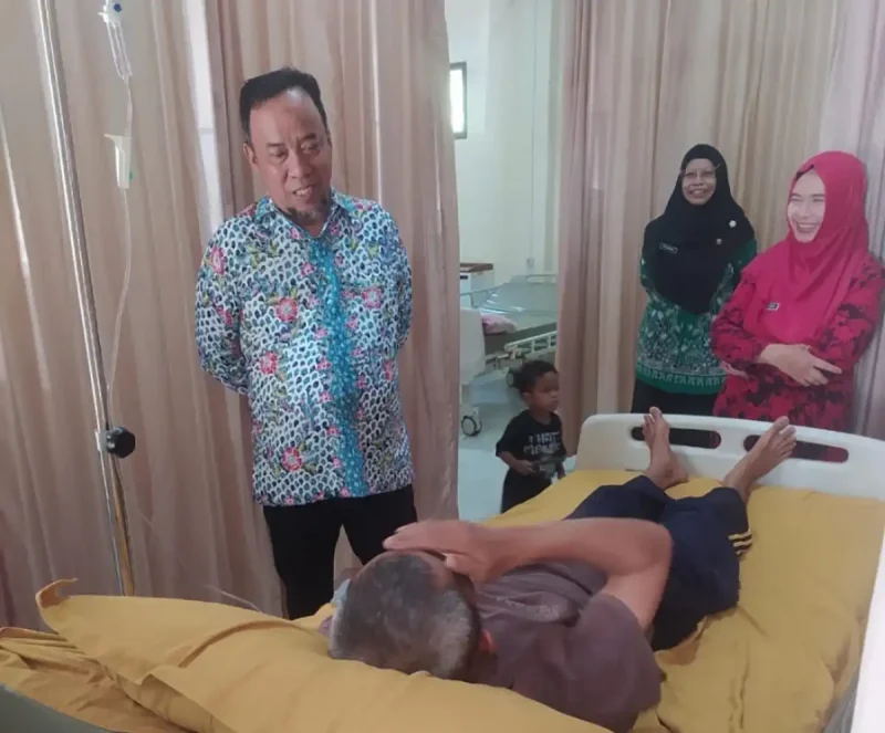 Wabup Magetan tinjau fasilitas. foto/prokopim