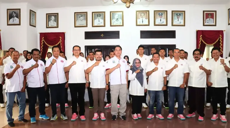 Semangat Baru Bola Voli Magetan, Kapolres AKBP Raden Erik Bangun Prakasa Resmi Pimpin PBVSI