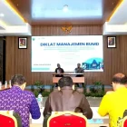 Wakil Bupati Membuka Diklat Manajemen BUMD Magetan, Optimalisasi Peningkatan Kinerja dan Teamwork sebagai Penggerak Pembangunan Daerah.foto/forkopimda